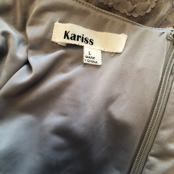 Grey sleeveless dress - Picture 5 of 5